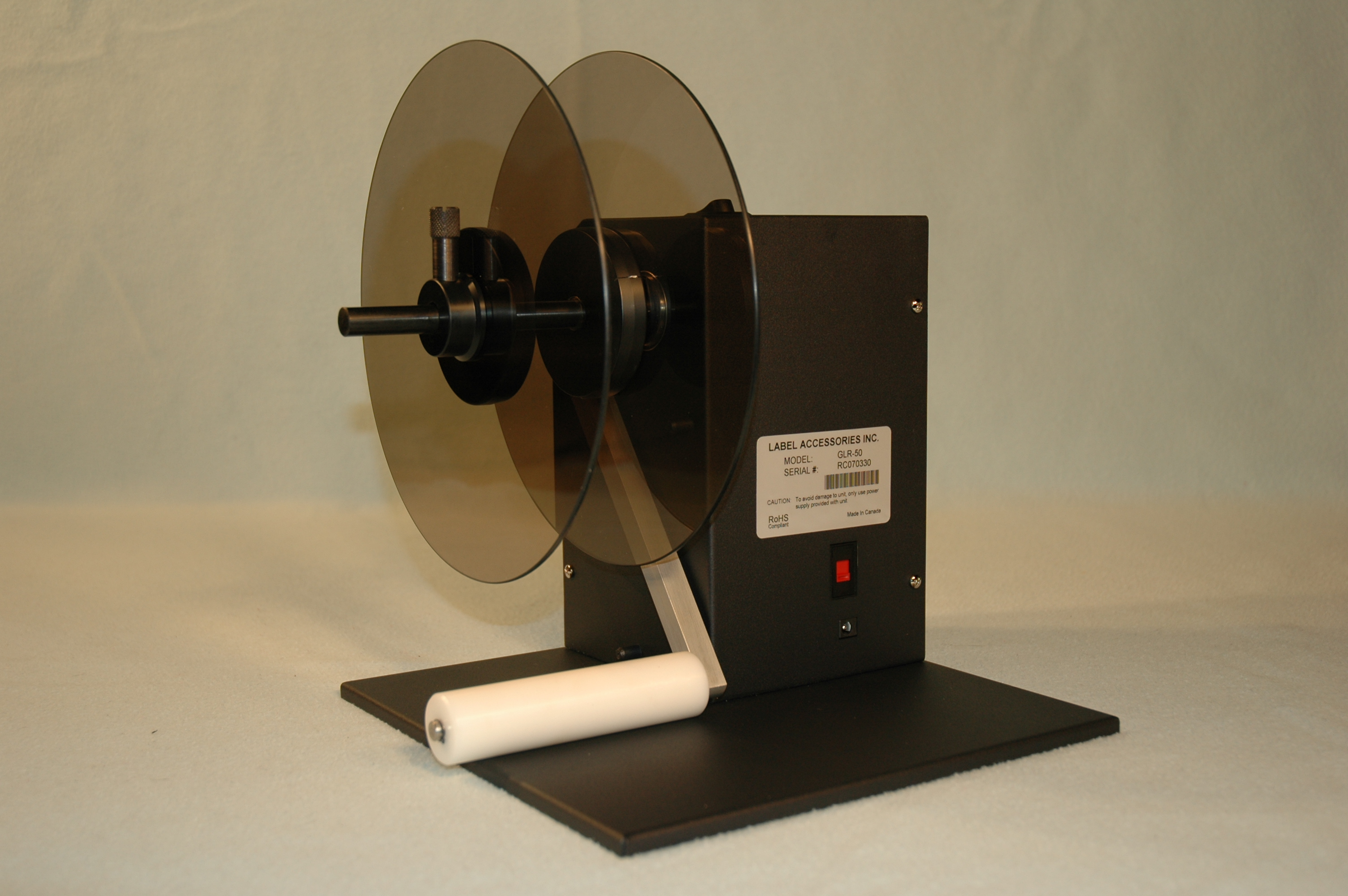 R300 Automatic Tag Label Rewinder Roll Holder